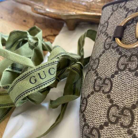 GUCCI HORSEBIT SLIPPER CLOG SHOES SZ 35.5~WOW - Picture 2 of 5